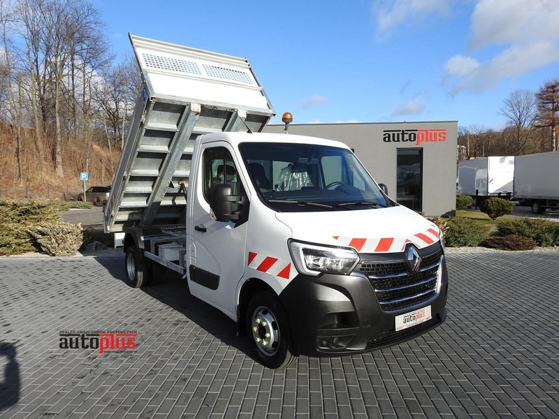 Renault MASTER WYWROTKA TEMPOMAT KLIMATYZACJA LEDY BLIŹNIACZE KOŁA 130K - Volquete furgoneta: foto 1 Renault MASTER WYWROTKA TEMPOMAT KLIMATYZACJA LEDY BLIŹNIACZE KOŁA 130K - Volquete furgoneta: foto 1