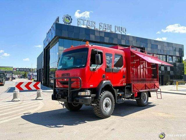 Chasis camión, Camión grúa Renault MIDLUM 4x4 DOKA Brigade Double Cabin Camper: foto 5