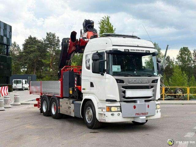 Scania G490 6x2 Palfinger PK 53002 SH Fly Jib Basket - Camión caja abierta, Camión grúa: foto 4 Scania G490 6x2 Palfinger PK 53002 SH Fly Jib Basket - Camión caja abierta, Camión grúa: foto 4