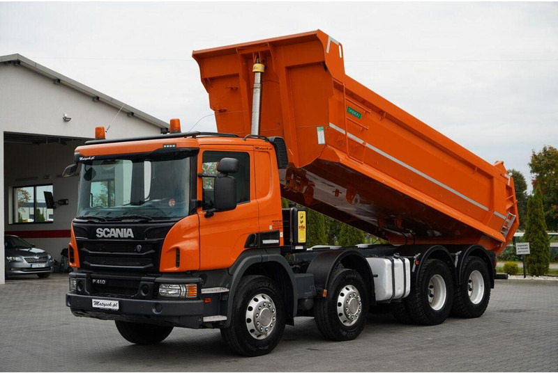 Scania P 410 / 8x4 / WYWROTKA TYLNOZSYPOWA / ALUFELGI / OPONY 100% / MA - Volquete camión: foto 3 Scania P 410 / 8x4 / WYWROTKA TYLNOZSYPOWA / ALUFELGI / OPONY 100% / MA - Volquete camión: foto 3