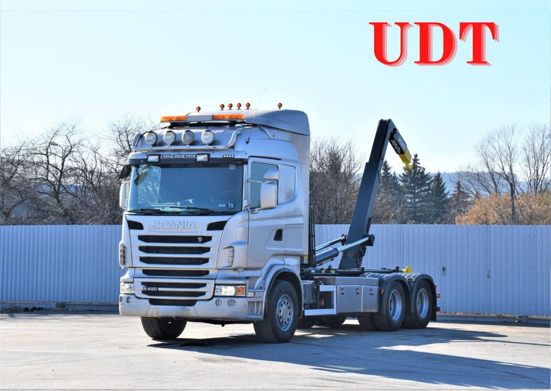 Scania R 480 Abrollkipper * 6x4 * Top Zustand ! - Multibasculante camión: foto 2 Scania R 480 Abrollkipper * 6x4 * Top Zustand ! - Multibasculante camión: foto 2