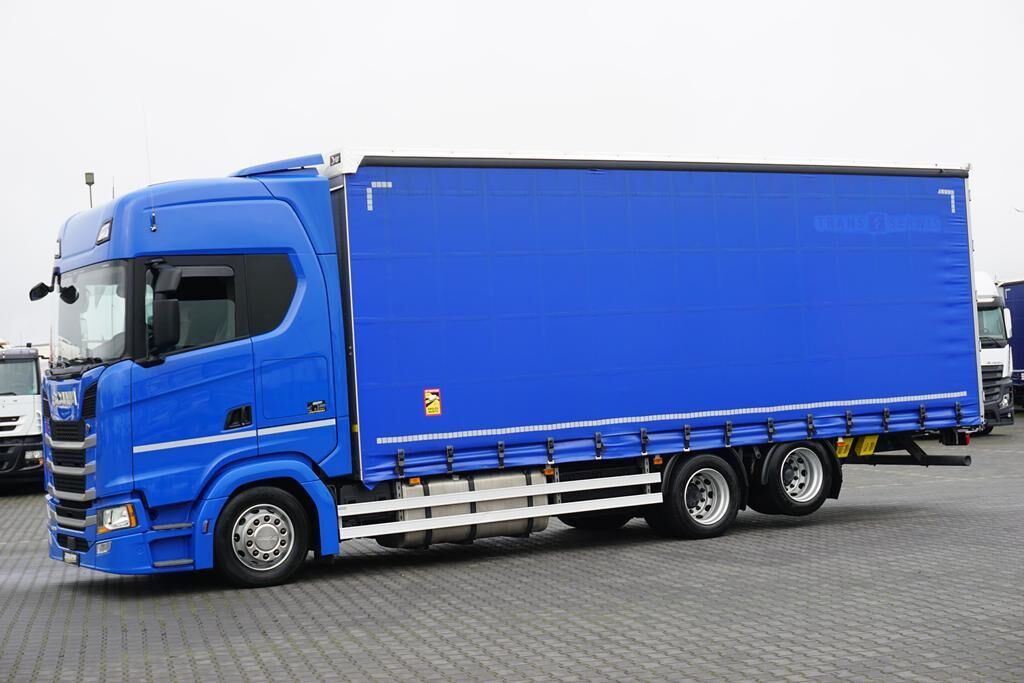 Scania S 500 / ACC / E 6 / FIRANKA / 20 PALET / DŁ. 8,1 M / RETARDER - Camión lona: foto 3 Scania S 500 / ACC / E 6 / FIRANKA / 20 PALET / DŁ. 8,1 M / RETARDER - Camión lona: foto 3