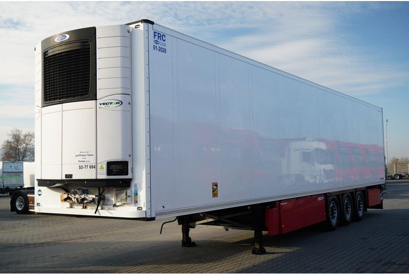 Schmitz Cargobull CHŁODNIA / CARRIER VECTOR 1550 / OŚ PODNOSZONA / DOPPELSTOCK / K - Frigorífico semirremolque: foto 3 Schmitz Cargobull CHŁODNIA / CARRIER VECTOR 1550 / OŚ PODNOSZONA / DOPPELSTOCK / K - Frigorífico semirremolque: foto 3