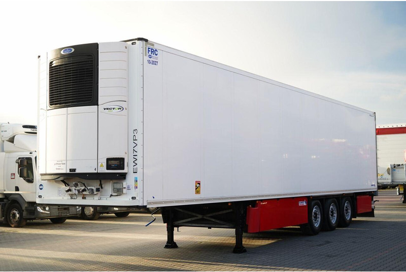 Schmitz Cargobull CHŁODNIA / CARRIER VECTOR 1550 / OŚ PODNOSZONA / DOPPELSTOCK / K - Frigorífico semirremolque: foto 1 Schmitz Cargobull CHŁODNIA / CARRIER VECTOR 1550 / OŚ PODNOSZONA / DOPPELSTOCK / K - Frigorífico semirremolque: foto 1