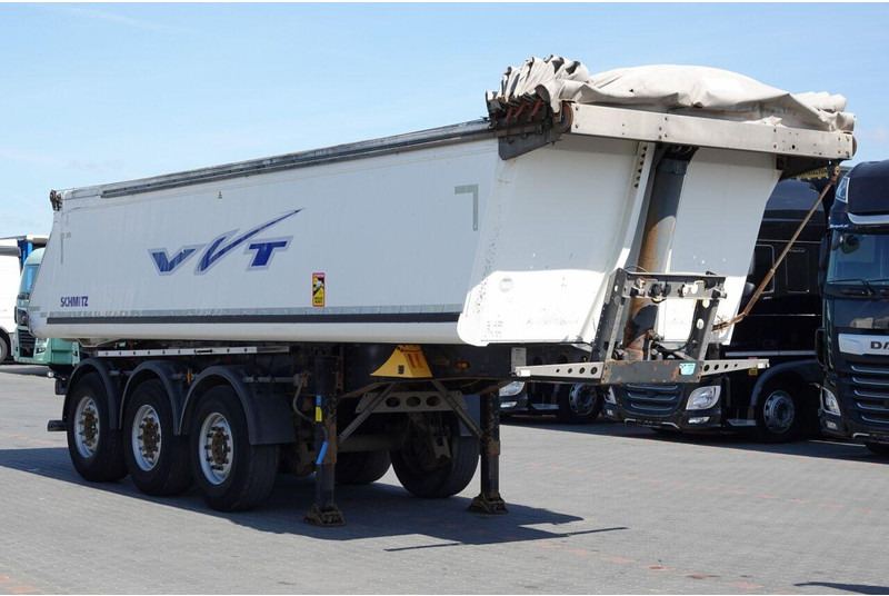 Schmitz Cargobull WYWROTKA / 23 m3 / ALUMINIOWA / OŚ PODNOSZONA / SPROWADZONA - Volquete semirremolque: foto 1 Schmitz Cargobull WYWROTKA / 23 m3 / ALUMINIOWA / OŚ PODNOSZONA / SPROWADZONA - Volquete semirremolque: foto 1