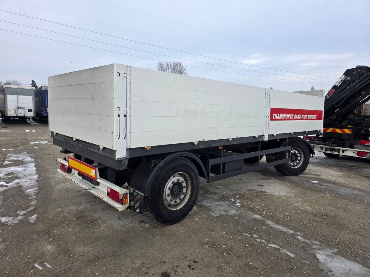 Schwarzmüller PA 2/E - Pritsche Trailer - Remolque plataforma/ Caja abierta: foto 2 Schwarzmüller PA 2/E - Pritsche Trailer - Remolque plataforma/ Caja abierta: foto 2
