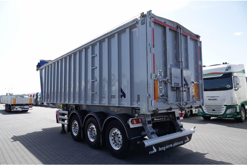 Stas WYWROTKA 43 m3 / ALUMINIOWA / OŚ PODNOSZONA / ALUFELGI - Volquete semirremolque: foto 4 Stas WYWROTKA 43 m3 / ALUMINIOWA / OŚ PODNOSZONA / ALUFELGI - Volquete semirremolque: foto 4