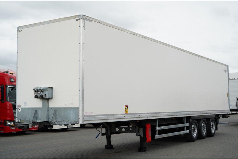 Trouillet KONTENER / KOFFER / DWIE OSIE PODNOSZONE / SAF / BARDZO MOCNA - Caja cerrada semirremolque: foto 1 Trouillet KONTENER / KOFFER / DWIE OSIE PODNOSZONE / SAF / BARDZO MOCNA - Caja cerrada semirremolque: foto 1