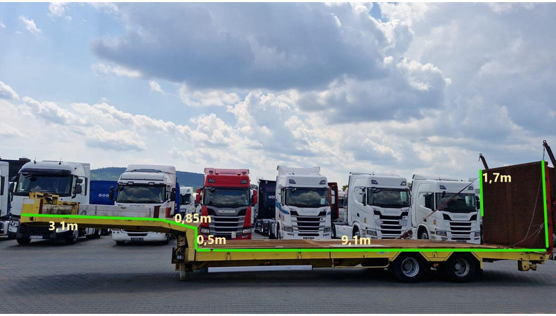 Verem NACZEPA LAWETA / NISKOPODWOZIOWA / 13.M / NAJAZDY HYDRAULICZNE - Góndola rebajadas semirremolque: foto 3 Verem NACZEPA LAWETA / NISKOPODWOZIOWA / 13.M / NAJAZDY HYDRAULICZNE - Góndola rebajadas semirremolque: foto 3