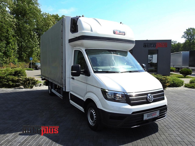 Volkswagen CRAFTER PLANDEKA WINDA 8 PALET WEBASTO TEMPOMAT  180KM [ 032919 - Furgoneta con caja de lona: foto 1 Volkswagen CRAFTER PLANDEKA WINDA 8 PALET WEBASTO TEMPOMAT  180KM [ 032919 - Furgoneta con caja de lona: foto 1