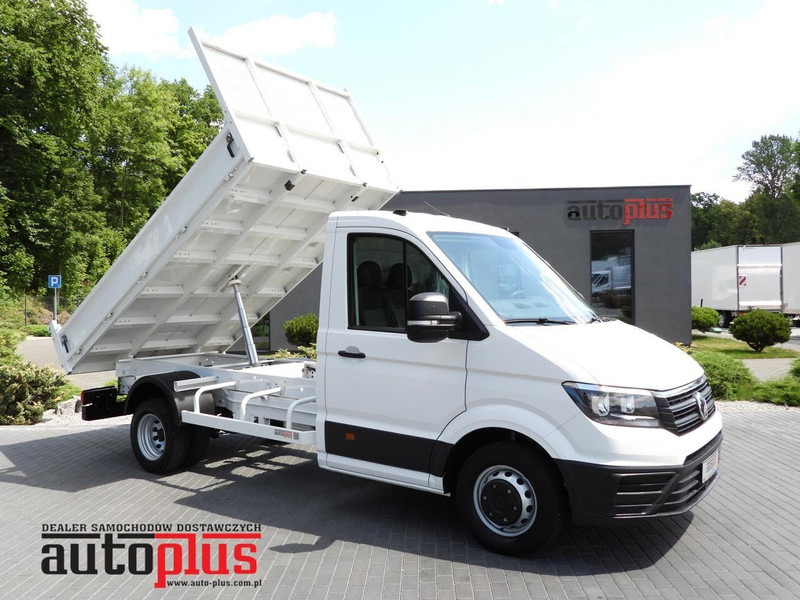Volkswagen CRAFTER WYWROTKA TEMPOMAT BLIŹNIACZE KOŁA KLIMATYZACJA 180KM [ - Volquete furgoneta: foto 1 Volkswagen CRAFTER WYWROTKA TEMPOMAT BLIŹNIACZE KOŁA KLIMATYZACJA 180KM [ - Volquete furgoneta: foto 1