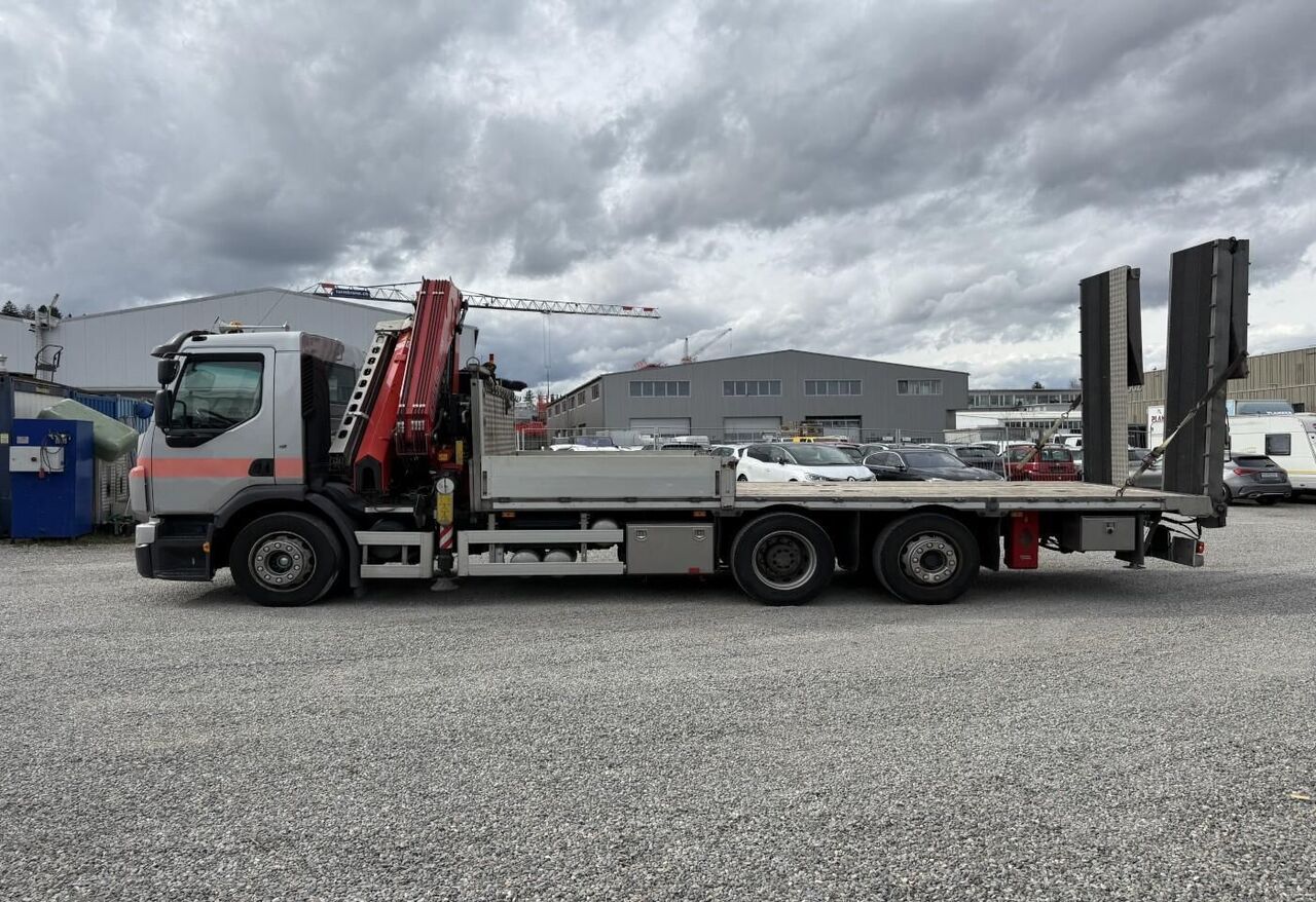 Volvo FE-320 + Fassi crane - Camión caja abierta, Camión grúa: foto 3 Volvo FE-320 + Fassi crane - Camión caja abierta, Camión grúa: foto 3