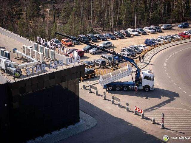 Volvo FH 16.550 8x4 Palfinger PK 34002-SH Crane Kippe - Volquete camión, Camión grúa: foto 5 Volvo FH 16.550 8x4 Palfinger PK 34002-SH Crane Kippe - Volquete camión, Camión grúa: foto 5