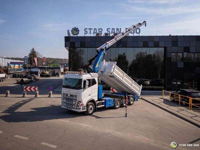 Volvo FH 16.550 8x4 Palfinger PK 34002-SH Crane Kippe - Volquete camión, Camión grúa: foto 3 Volvo FH 16.550 8x4 Palfinger PK 34002-SH Crane Kippe - Volquete camión, Camión grúa: foto 3