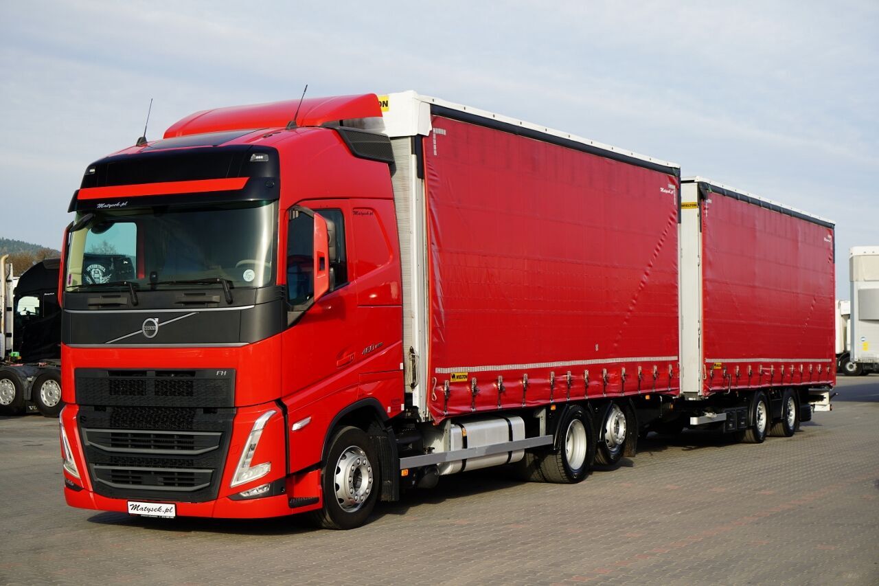 Volvo FH 460 / ZESTAW TANDEM / 120 M3 / PRZEJAZDOWY / I-SAVE / I-PARK - Camión lona: foto 2 Volvo FH 460 / ZESTAW TANDEM / 120 M3 / PRZEJAZDOWY / I-SAVE / I-PARK - Camión lona: foto 2