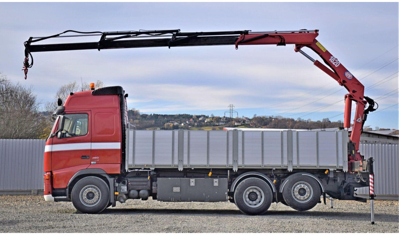 Volvo FH 480 Kipper 6,20m + HMF 1823 K3 + FUNK - Volquete camión, Camión grúa: foto 5 Volvo FH 480 Kipper 6,20m + HMF 1823 K3 + FUNK - Volquete camión, Camión grúa: foto 5