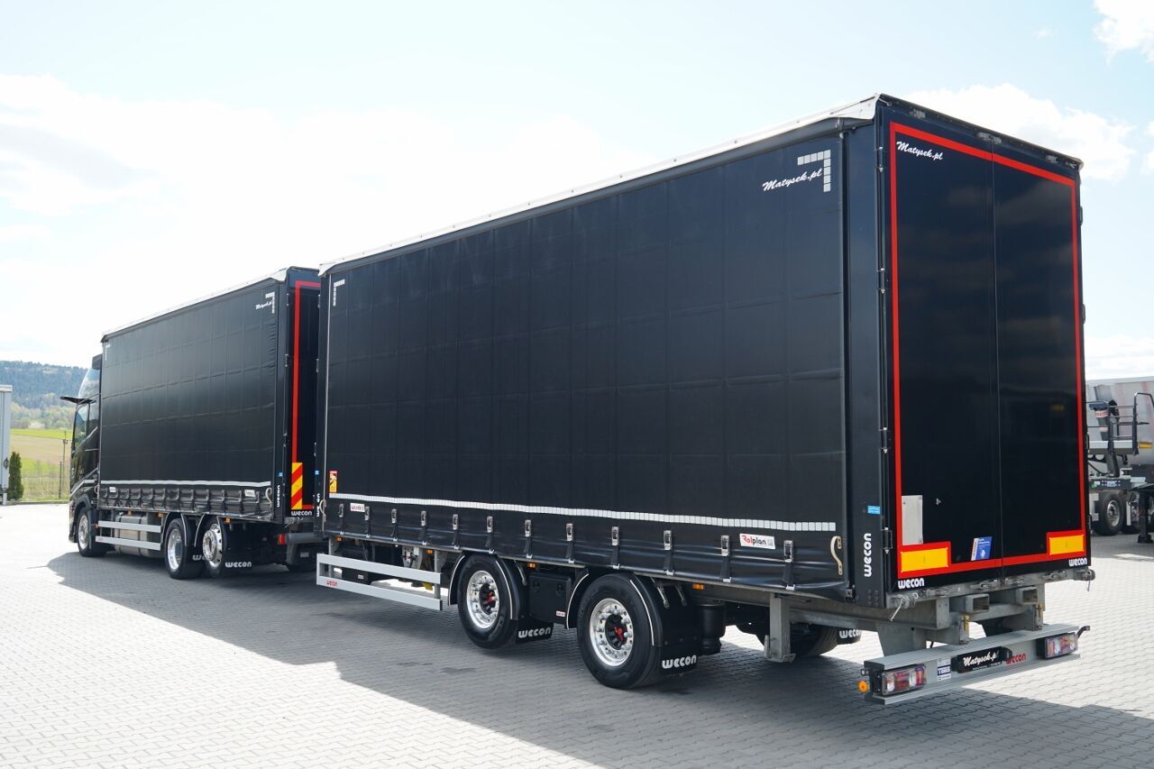 Volvo FH 500 / ZESTAW TANDEM / 120 M3 / PRZEJAZDOWY / I-SAVE / I-PARK - Camión lona: foto 4 Volvo FH 500 / ZESTAW TANDEM / 120 M3 / PRZEJAZDOWY / I-SAVE / I-PARK - Camión lona: foto 4