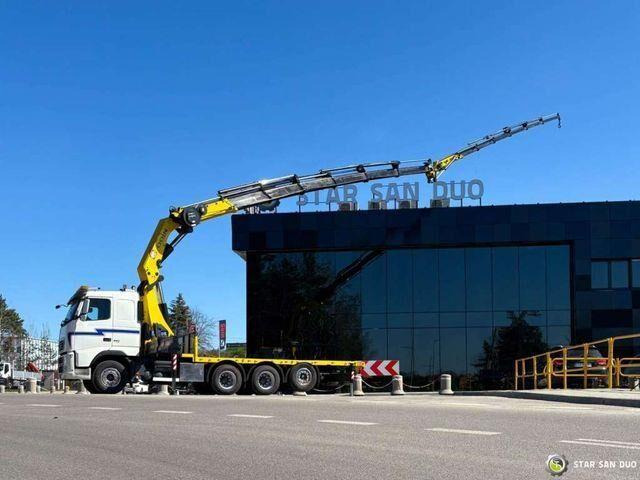 Volvo FH 520 8x4 HMF ODIN K6 EURO 5 FLY JIB Crane - Camión caja abierta, Camión grúa: foto 3 Volvo FH 520 8x4 HMF ODIN K6 EURO 5 FLY JIB Crane - Camión caja abierta, Camión grúa: foto 3