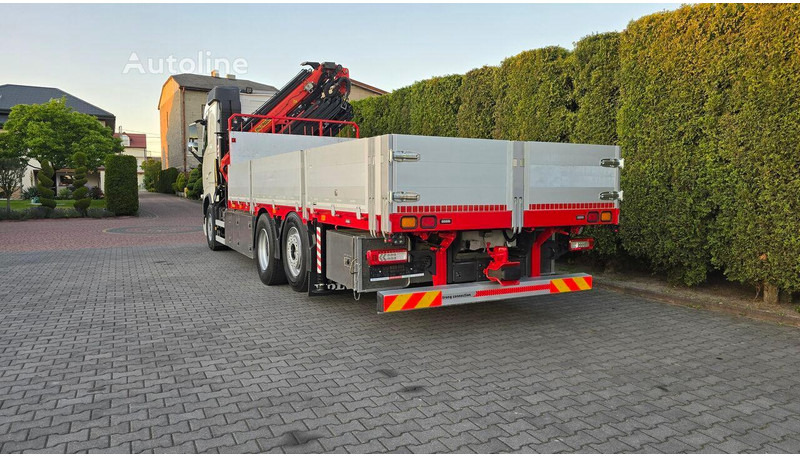 Camión caja abierta, Camión grúa Volvo FH 540 - Flatbed+crane 6x2: foto 6