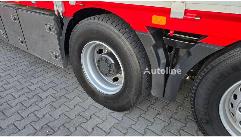 Camión caja abierta, Camión grúa Volvo FH 540 - Flatbed+crane 6x2: foto 9