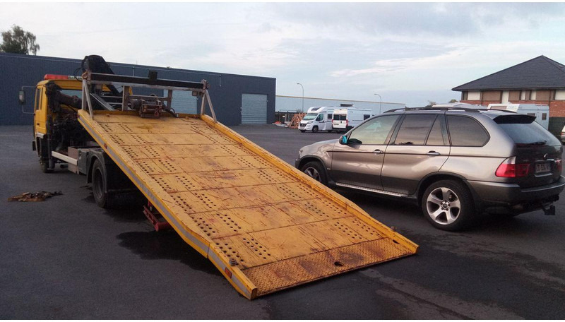 Volvo FL611 Car transporter + crane Hiab 071 - Portavehículos camión: foto 3 Volvo FL611 Car transporter + crane Hiab 071 - Portavehículos camión: foto 3