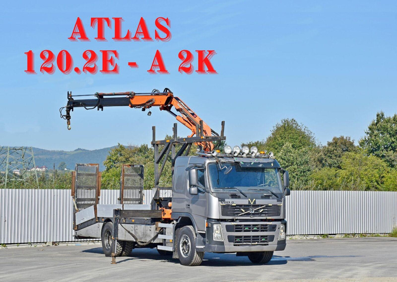 Volvo FM 340 * Abschleppwagen 6,10m*ATLAS120.2E-A2K/FUNK - Grua de remolque autos: foto 1 Volvo FM 340 * Abschleppwagen 6,10m*ATLAS120.2E-A2K/FUNK - Grua de remolque autos: foto 1