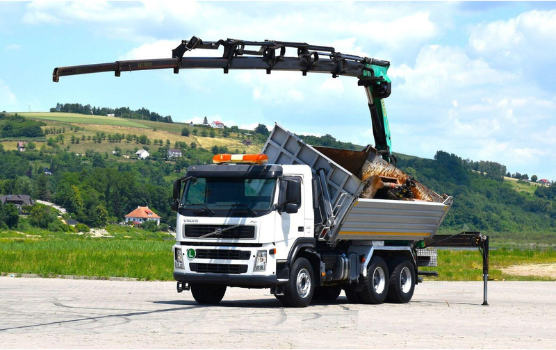 Volvo FM 440 - Volquete camión, Camión grúa: foto 1 Volvo FM 440 - Volquete camión, Camión grúa: foto 1