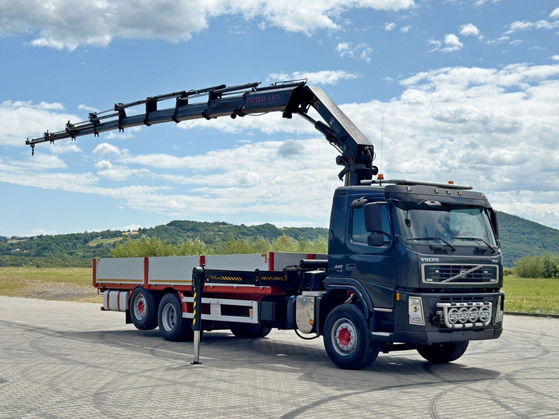 Volvo FM 440 * HIAB 288 E - 8 HIPRO/FUNK * TOPZUSTAND - Camión caja abierta, Camión grúa: foto 2 Volvo FM 440 * HIAB 288 E - 8 HIPRO/FUNK * TOPZUSTAND - Camión caja abierta, Camión grúa: foto 2