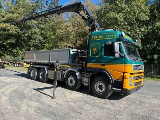 Volvo FM 480 + HIAB X-HIPRO 262 EP-5 - Volquete camión, Camión grúa: foto 5 Volvo FM 480 + HIAB X-HIPRO 262 EP-5 - Volquete camión, Camión grúa: foto 5