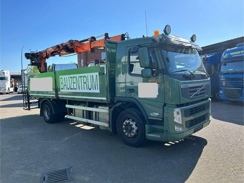 Volvo FM330 Kran Hiab 113K Pro Euro 5+EEV.2x Ger - Camión caja abierta, Camión grúa: foto 1 Volvo FM330 Kran Hiab 113K Pro Euro 5+EEV.2x Ger - Camión caja abierta, Camión grúa: foto 1