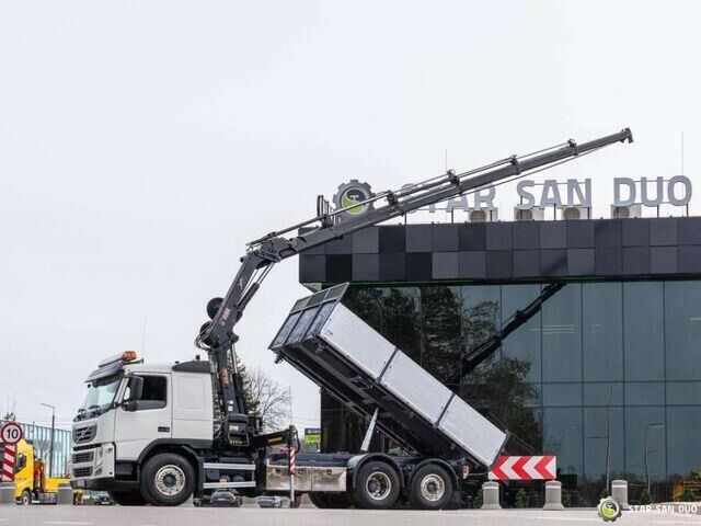 Volvo FM430 6x2 HIAB 166 E-5 HIPRO Crane Kipper - Volquete camión, Camión grúa: foto 4 Volvo FM430 6x2 HIAB 166 E-5 HIPRO Crane Kipper - Volquete camión, Camión grúa: foto 4