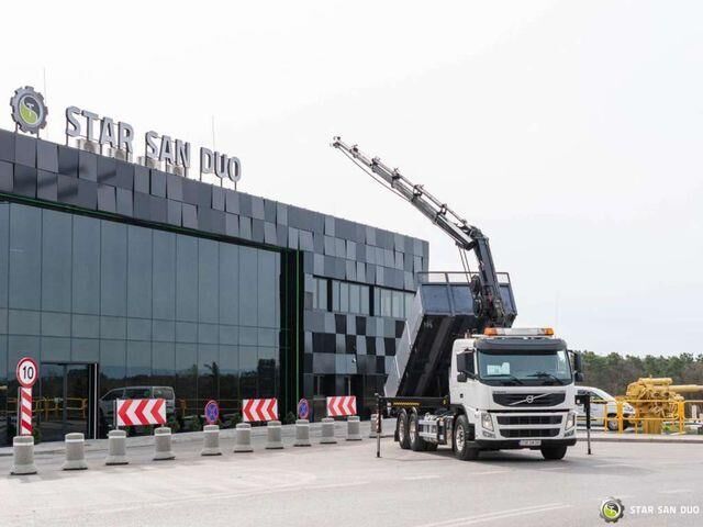 Volvo FM430 6x2 HIAB 166 E-5 HIPRO Crane Kipper - Volquete camión, Camión grúa: foto 2 Volvo FM430 6x2 HIAB 166 E-5 HIPRO Crane Kipper - Volquete camión, Camión grúa: foto 2