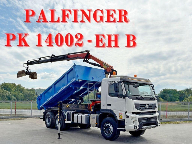 Volvo FMX 450 Kipper 5,15m * PK 14002-EH B * 6x4 * TOP - Volquete camión, Camión grúa: foto 1 Volvo FMX 450 Kipper 5,15m * PK 14002-EH B * 6x4 * TOP - Volquete camión, Camión grúa: foto 1