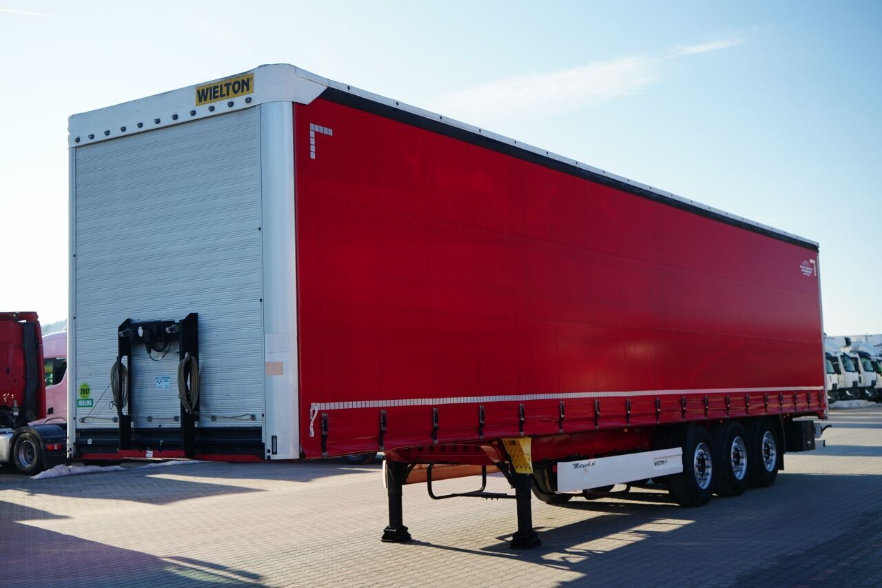 Wielton FIRANKA STANDARD / MULDA DO STALI - 9 M / OŚ PODNOSZONA / SAF / - Semirremolque lona: foto 3 Wielton FIRANKA STANDARD / MULDA DO STALI - 9 M / OŚ PODNOSZONA / SAF / - Semirremolque lona: foto 3