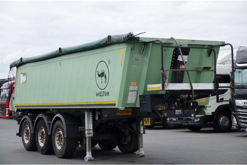 Wielton WYWROTKA 23 M3 / MULDA ALUMINIOWA / OŚ PODNOSZONA - Volquete semirremolque: foto 1 Wielton WYWROTKA 23 M3 / MULDA ALUMINIOWA / OŚ PODNOSZONA - Volquete semirremolque: foto 1
