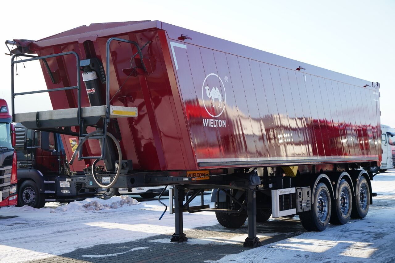 Wielton WYWROTKA 45 M3 / ALUMINIOWA / OŚ PODNOSZONA / OSIE SAF / - Volquete semirremolque: foto 3 Wielton WYWROTKA 45 M3 / ALUMINIOWA / OŚ PODNOSZONA / OSIE SAF / - Volquete semirremolque: foto 3