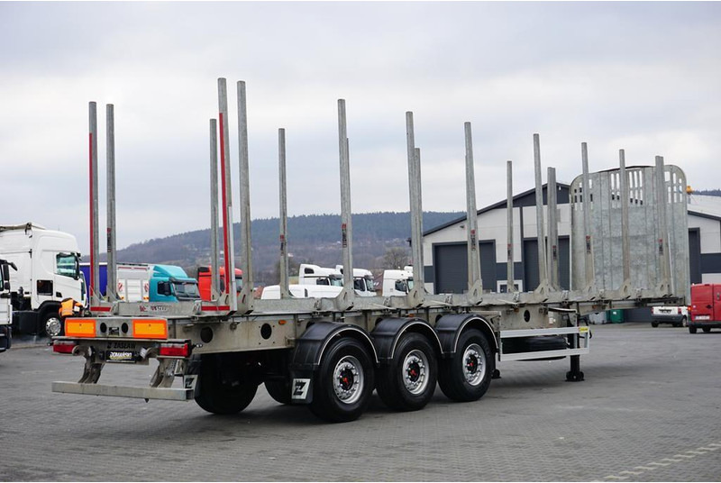 Zaslaw KŁONICOWA / DO DREWNA / WAGA 6 400 KG / OŚ PODNOSZONA - Remolque maderero: foto 5 Zaslaw KŁONICOWA / DO DREWNA / WAGA 6 400 KG / OŚ PODNOSZONA - Remolque maderero: foto 5