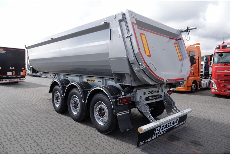 Zaslaw WYWROTKA 26 m3 / FABRYCZNIE NOWA / STALOWA / RYNNA WANNA HP / OŚ - Volquete semirremolque: foto 5 Zaslaw WYWROTKA 26 m3 / FABRYCZNIE NOWA / STALOWA / RYNNA WANNA HP / OŚ - Volquete semirremolque: foto 5