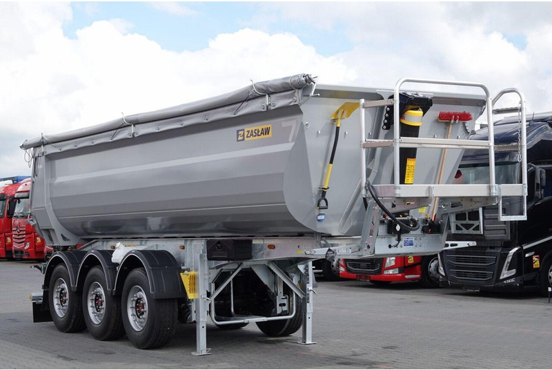 Zaslaw WYWROTKA 26 m3 / FABRYCZNIE NOWA / STALOWA / RYNNA WANNA HP / OŚ - Volquete semirremolque: foto 1 Zaslaw WYWROTKA 26 m3 / FABRYCZNIE NOWA / STALOWA / RYNNA WANNA HP / OŚ - Volquete semirremolque: foto 1