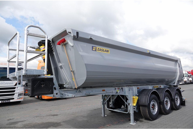 Zaslaw WYWROTKA 26 m3 / FABRYCZNIE NOWA / STALOWA / RYNNA WANNA HP / OŚ - Volquete semirremolque: foto 4 Zaslaw WYWROTKA 26 m3 / FABRYCZNIE NOWA / STALOWA / RYNNA WANNA HP / OŚ - Volquete semirremolque: foto 4