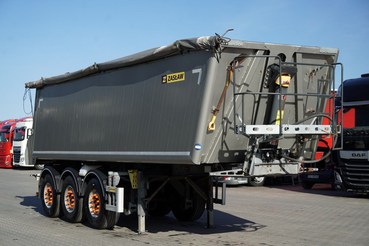 Zasław WYWROTKA ALUMINIOWA / 35 m3 / 2x OŚ PODNOSZONA / OSIE SAF - Volquete semirremolque: foto 1 Zasław WYWROTKA ALUMINIOWA / 35 m3 / 2x OŚ PODNOSZONA / OSIE SAF - Volquete semirremolque: foto 1