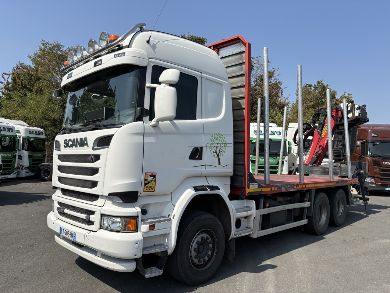 SCANIA R 580 CB6x4HHZ - Chasis camión: foto 1 SCANIA R 580 CB6x4HHZ - Chasis camión: foto 1