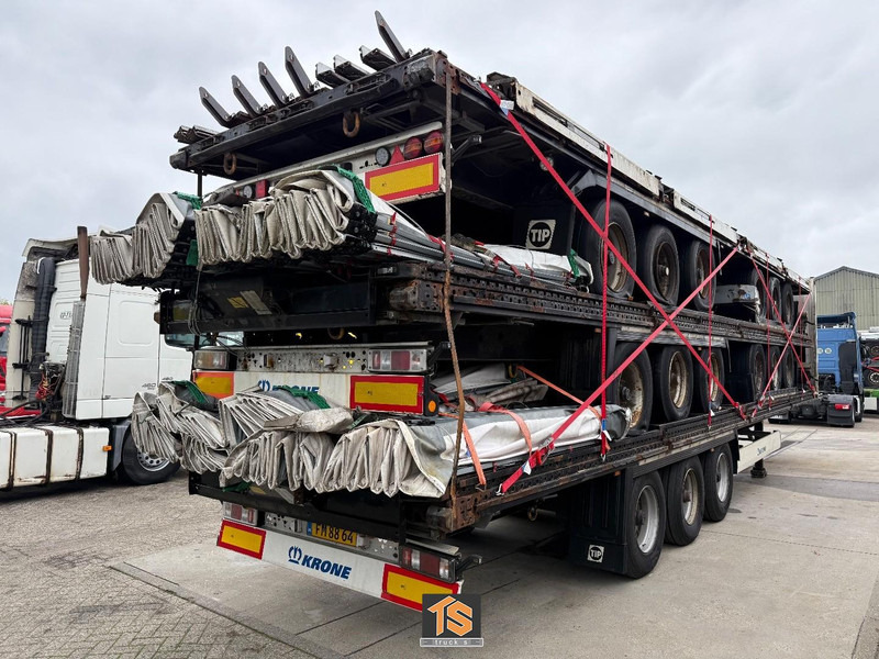 Krone KRONE SD BPW - STACK 5X - GARDINEN/CURTAIN - TOP! - Semirremolque lona: foto 2 Krone KRONE SD BPW - STACK 5X - GARDINEN/CURTAIN - TOP! - Semirremolque lona: foto 2