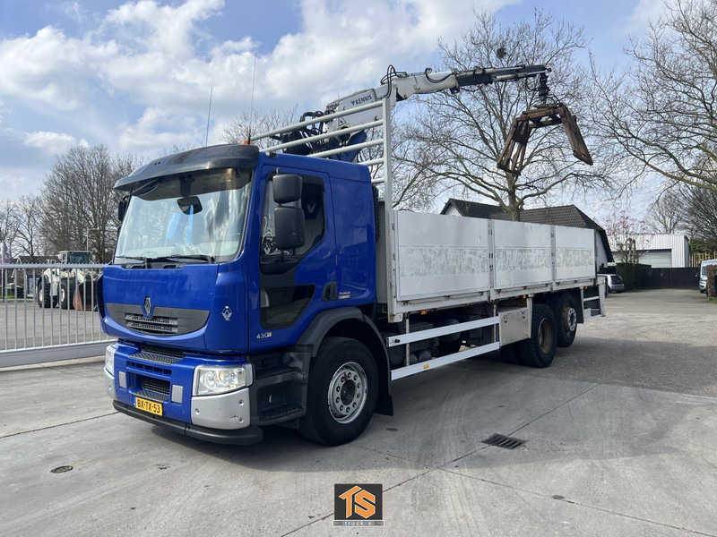 Renault PREMIUM LANDER 430.26 6X2 EL 2M ROLLKRAN - Kennis R16/7 - NL TOP TRUCK - Camión caja abierta, Camión grúa: foto 1 Renault PREMIUM LANDER 430.26 6X2 EL 2M ROLLKRAN - Kennis R16/7 - NL TOP TRUCK - Camión caja abierta, Camión grúa: foto 1