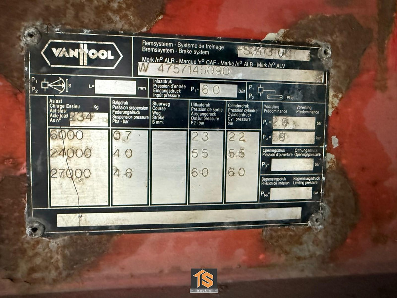 Van Hool 3B0049 KOELER/REEFER/KUHLKOFFER - THERMO KING - KEURING 12/2025 - BELGIUM TRAILER - Frigorífico semirremolque: foto 4 Van Hool 3B0049 KOELER/REEFER/KUHLKOFFER - THERMO KING - KEURING 12/2025 - BELGIUM TRAILER - Frigorífico semirremolque: foto 4