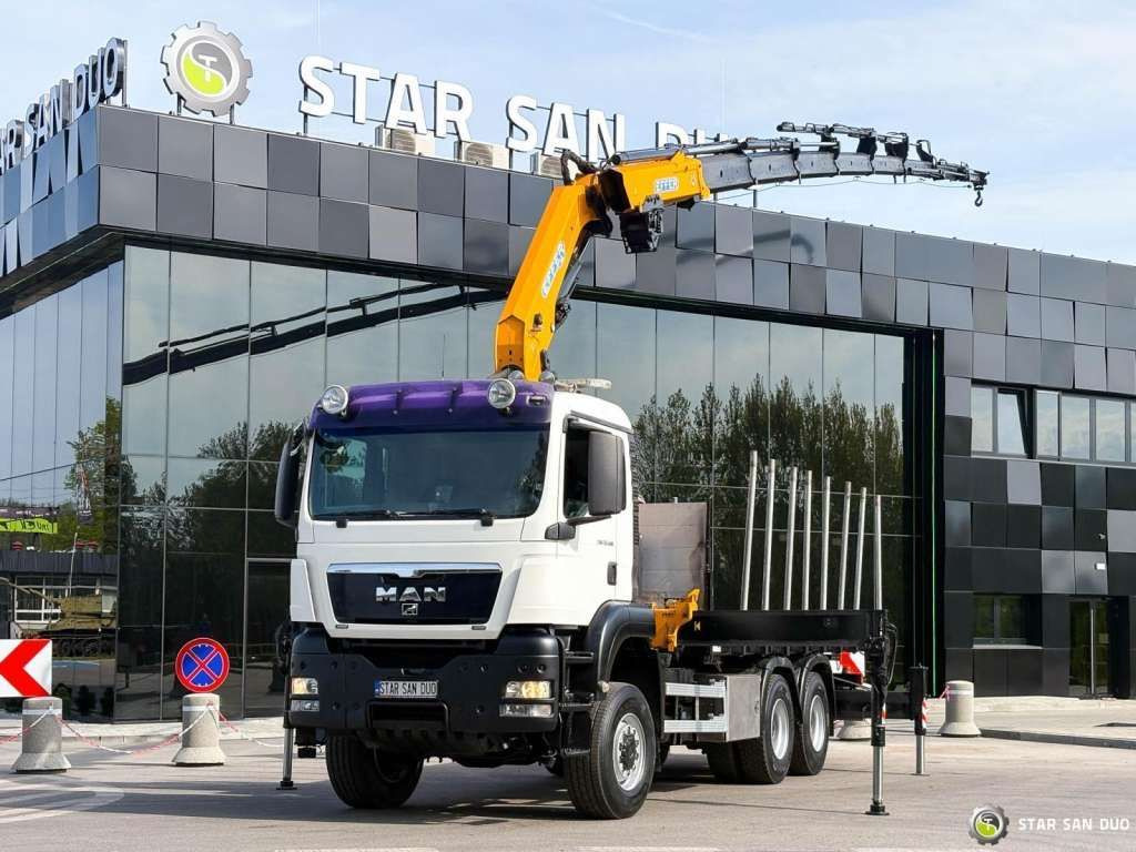 MAN TGS 33.400 6x6 BL EFFER 315/8S HDS Crane 2019 - Camión grúa: foto 5 MAN TGS 33.400 6x6 BL EFFER 315/8S HDS Crane 2019 - Camión grúa: foto 5
