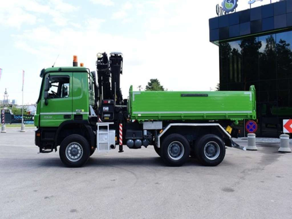 Camión grúa Mercedes-Benz ACTROS 3346 6x6 HIAB 244EP-4 Crane Kipper: foto 6 Camión grúa Mercedes-Benz ACTROS 3346 6x6 HIAB 244EP-4 Crane Kipper: foto 6