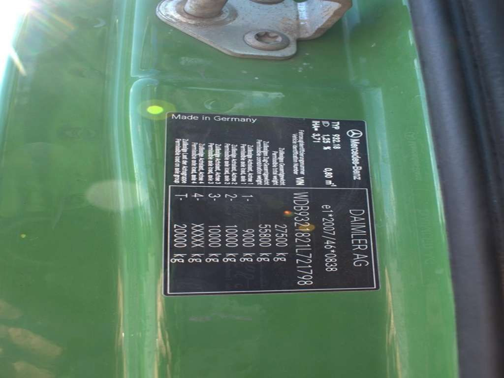 Camión grúa Mercedes-Benz ACTROS 3346 6x6 HIAB 244EP-4 Crane Kipper: foto 10 Camión grúa Mercedes-Benz ACTROS 3346 6x6 HIAB 244EP-4 Crane Kipper: foto 10