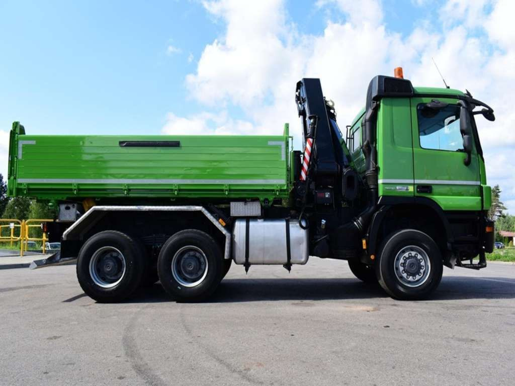 Camión grúa Mercedes-Benz ACTROS 3346 6x6 HIAB 244EP-4 Crane Kipper: foto 9 Camión grúa Mercedes-Benz ACTROS 3346 6x6 HIAB 244EP-4 Crane Kipper: foto 9