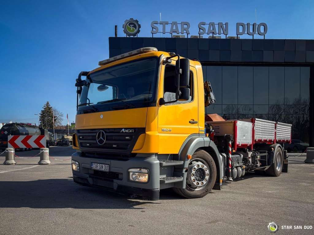 Mercedes-Benz AXOR 1824 4x2 HMF 975 HDS Crane Rotator Kipper - Camión grúa: foto 3 Mercedes-Benz AXOR 1824 4x2 HMF 975 HDS Crane Rotator Kipper - Camión grúa: foto 3